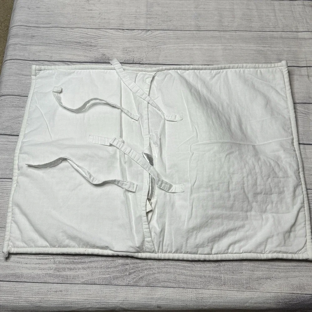 Pottery Barn‎ 100% Cotton Standard Pillow Sham Cover Classic White Black